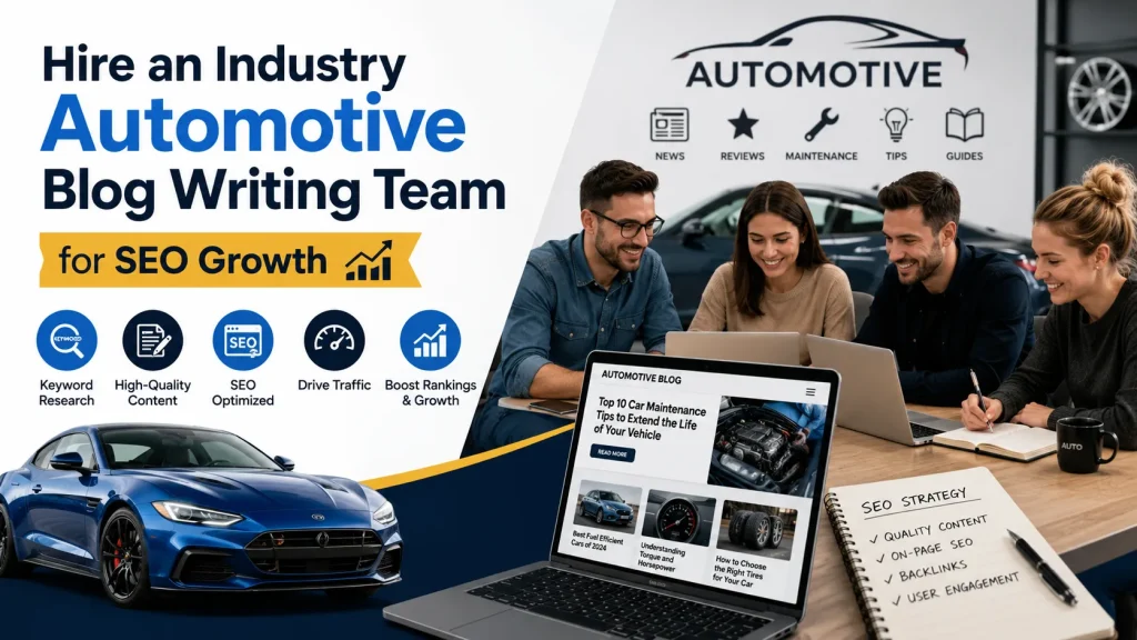 Industry Automotive Blog Writing