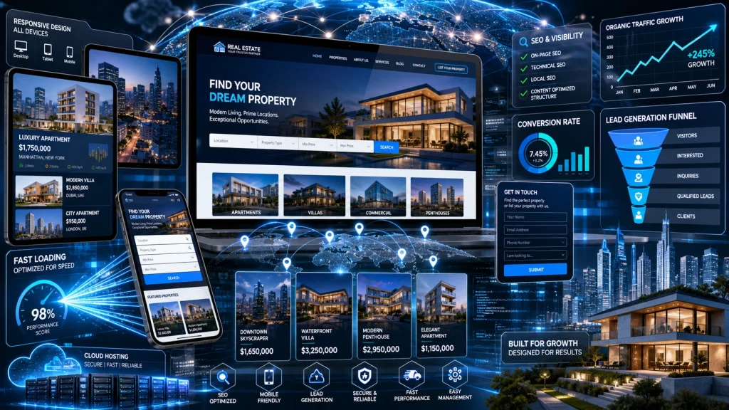 Real Estate Website Design Services