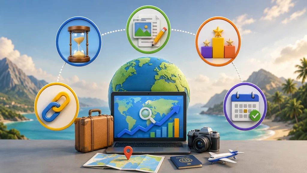 Travel SEO Timeline Guide