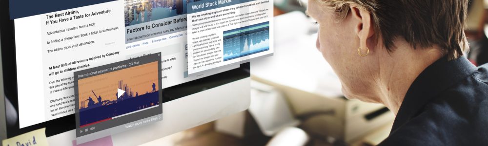 Media Journalism Global Daily News Content Concept